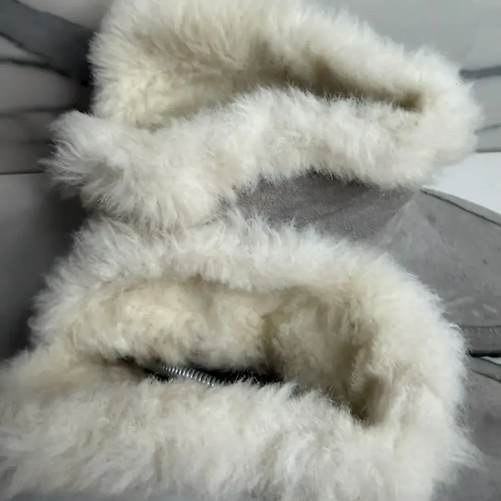 Sorel Women's Gray Suede Faux Fur Lining Out N About Snow Boots Sz 9.5 Outdoors